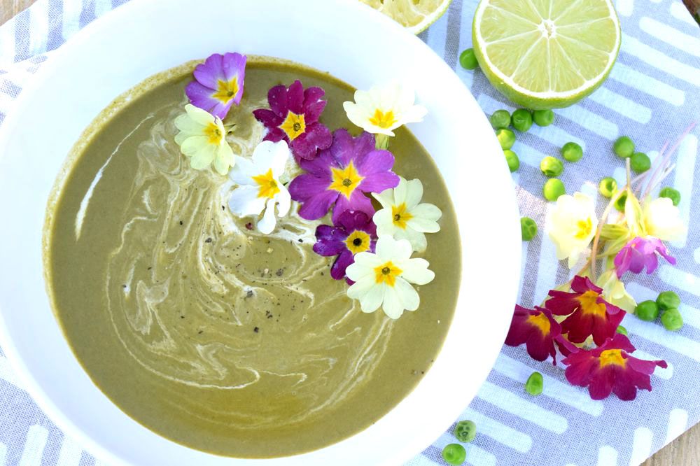 Jarní špenátová polévka recept
