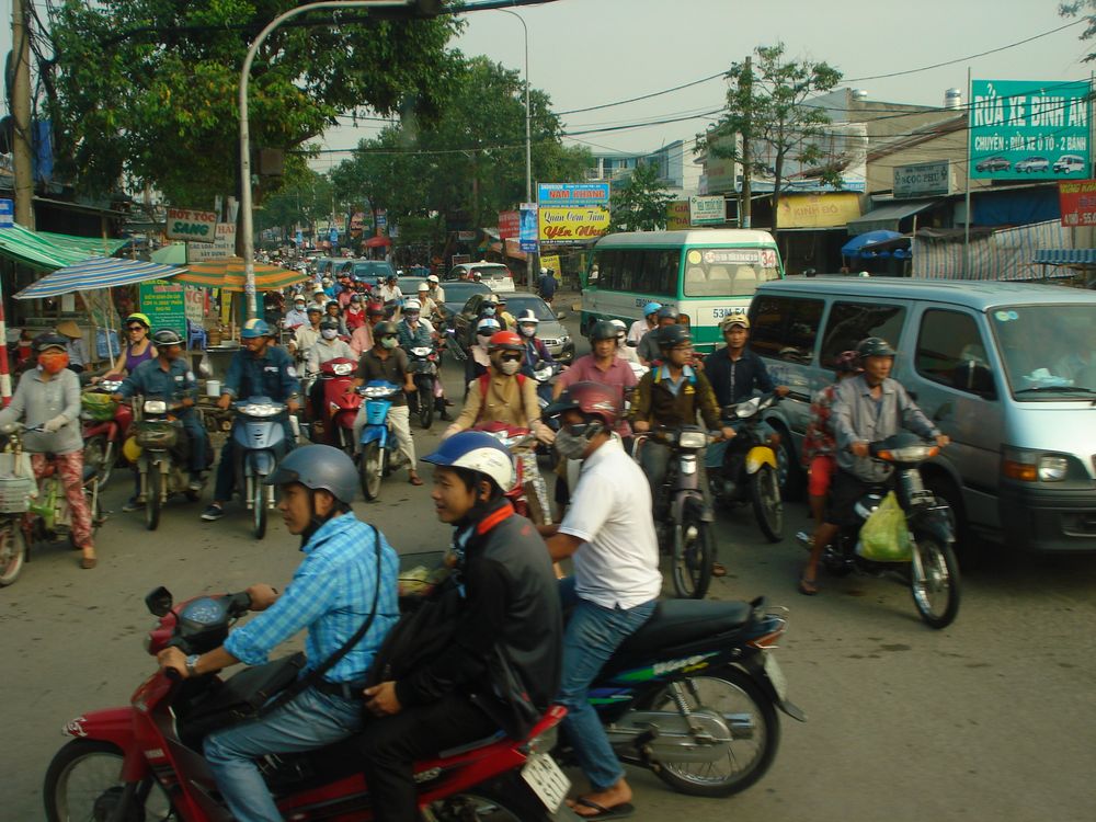 Doprava ve Vietnamu má svá pravidla