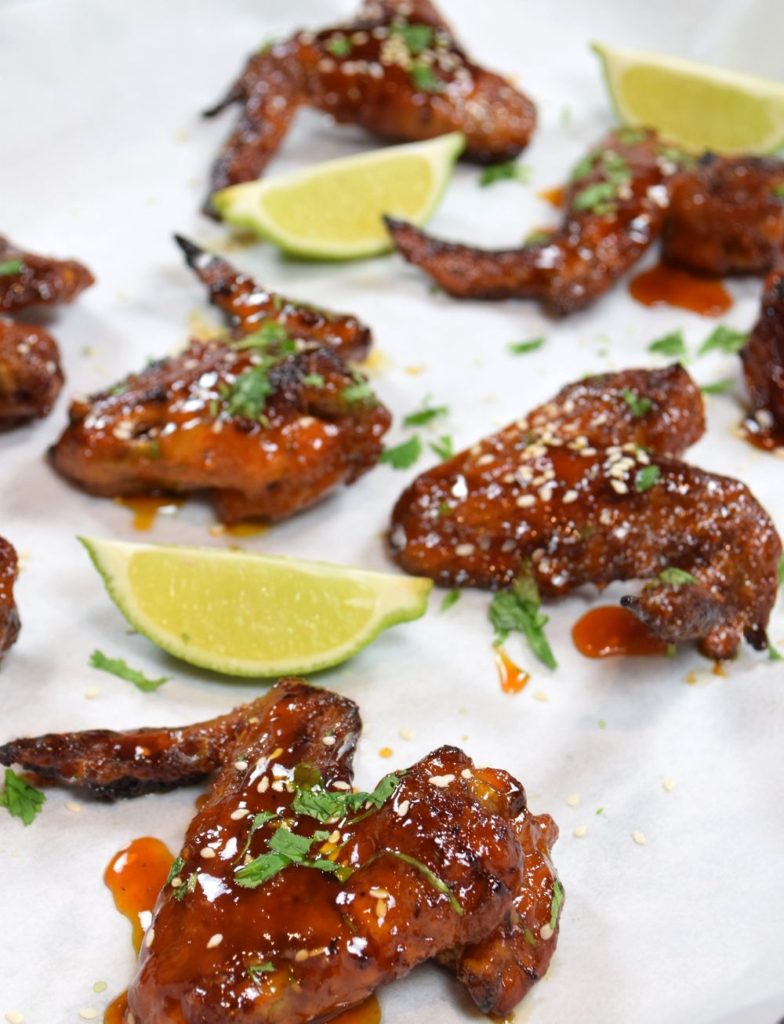 Pikantní kuřecí křidélka Sriracha Chicken Wings recept